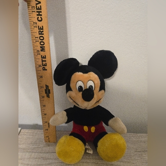 Vintage WALT DISNEY WORLD DISNEYLAND MICKEY MOUSE Plush - Picture 5 of 5